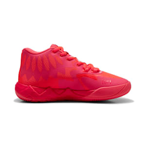 PUMA x LAMELO BALL MB.01 "Breast Cancer Awareness" Big Kids' Basketball Shoes, Pink Alert, extralarge